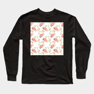 Culinary pattern Long Sleeve T-Shirt